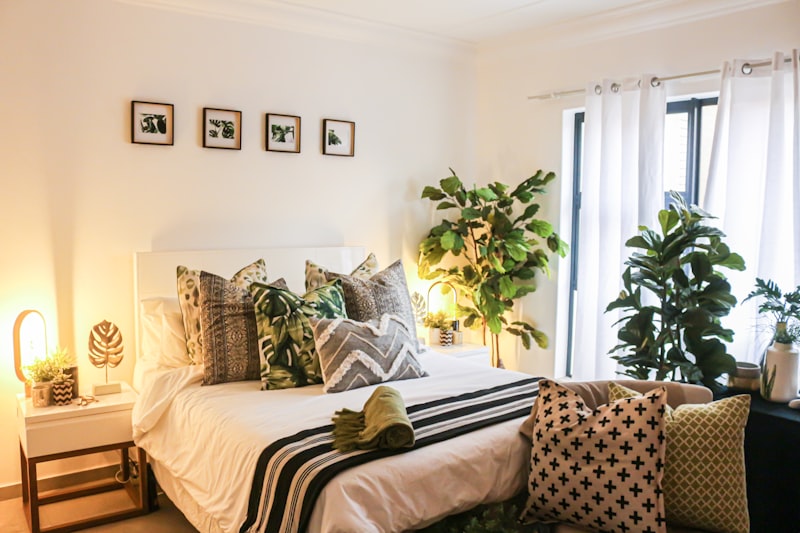 Cozy studio bedroom